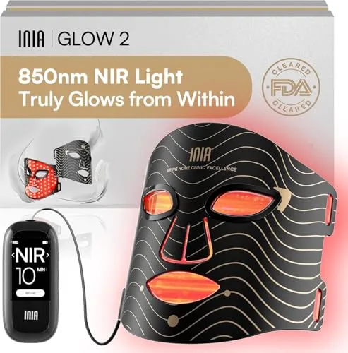 Masque LED Rouge & Bleu (630/850 nm) - INIA GLOW